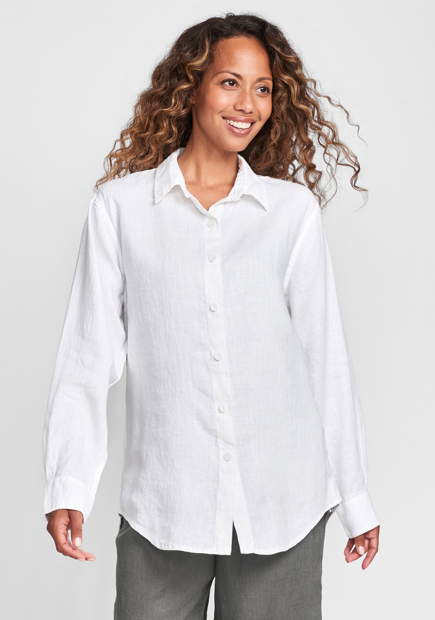 mens shirt linen button down shirt white