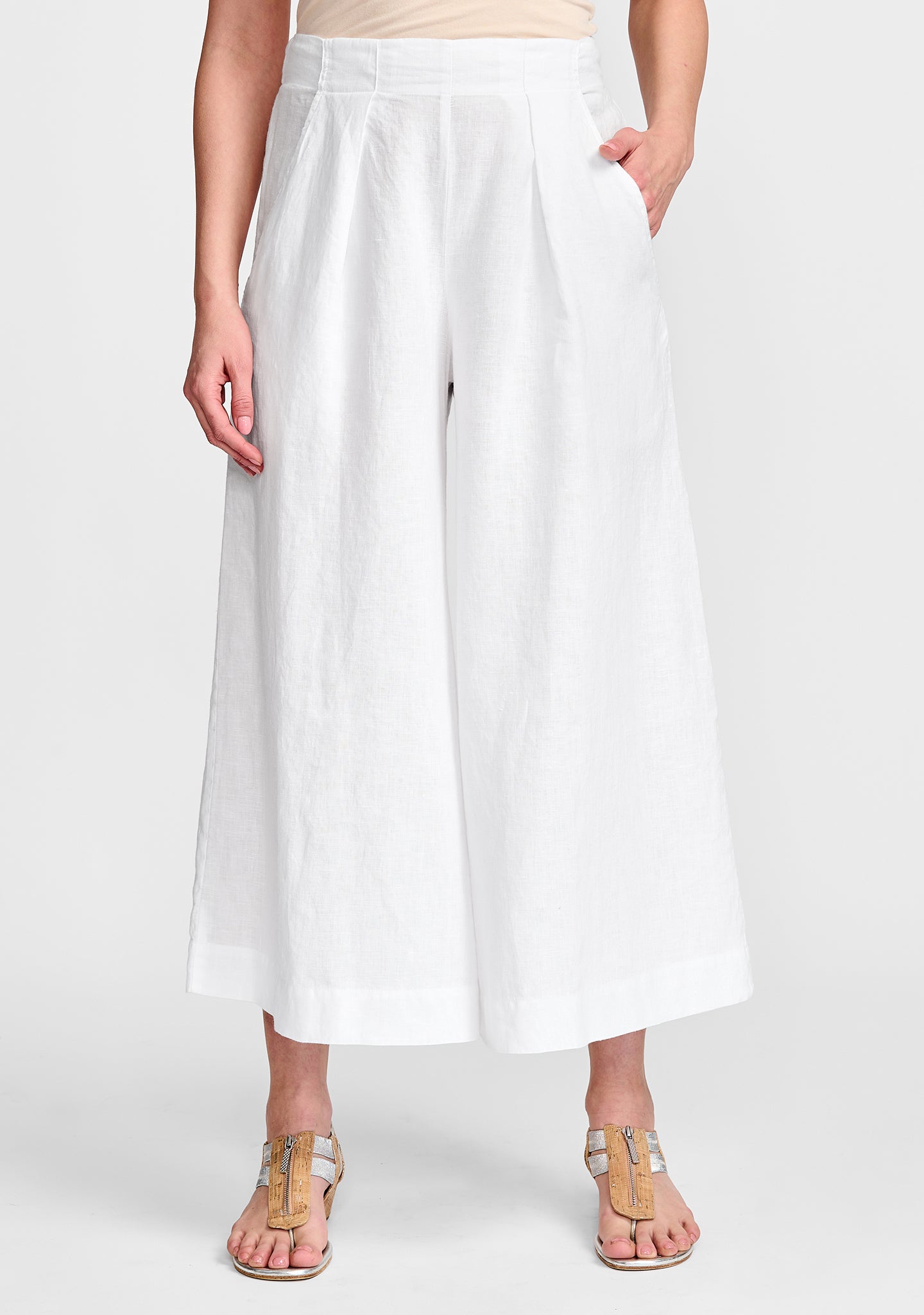 Linen Pants for Women, Wide Leg Pants Linen, Linen Palazzo Pants Women,  Linen Trousers Women With Elastic Waist -  Norway