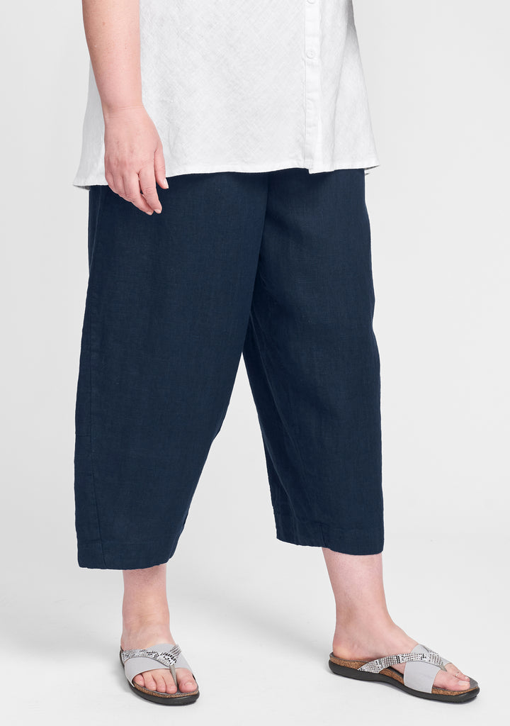 seamly pant linen pants blue