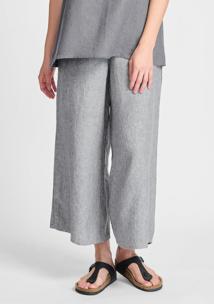 Floods - Linen Pants For Women - FLAX – FLAX