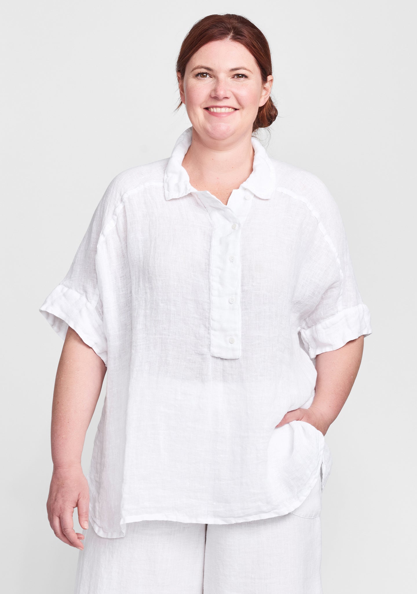 Sporty Shirt - Linen Shirt - FINAL SALE