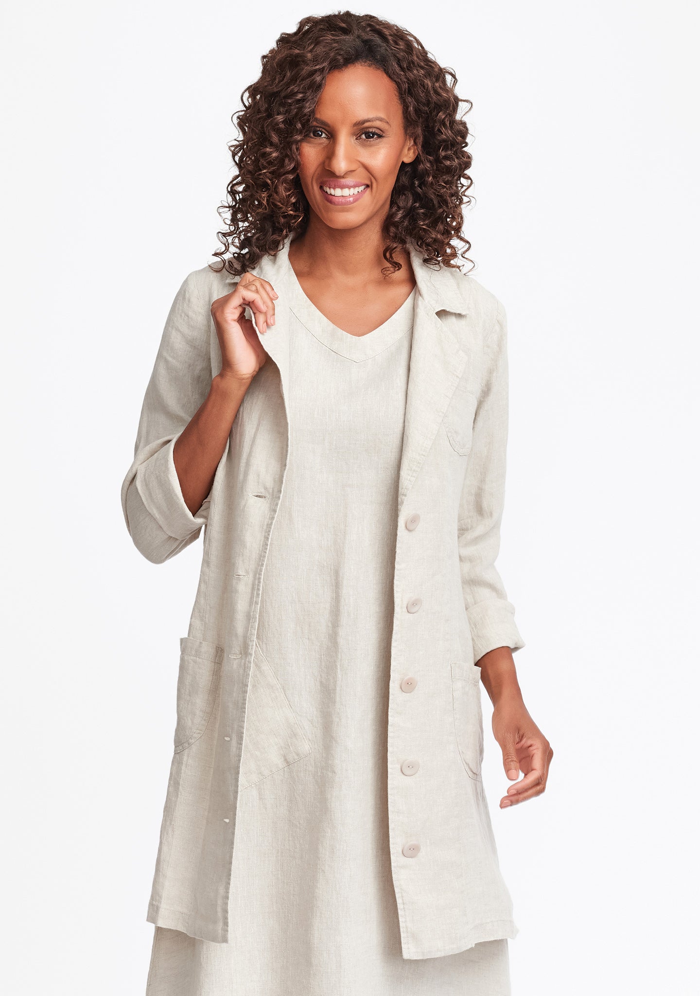 the traveler linen jacket natural