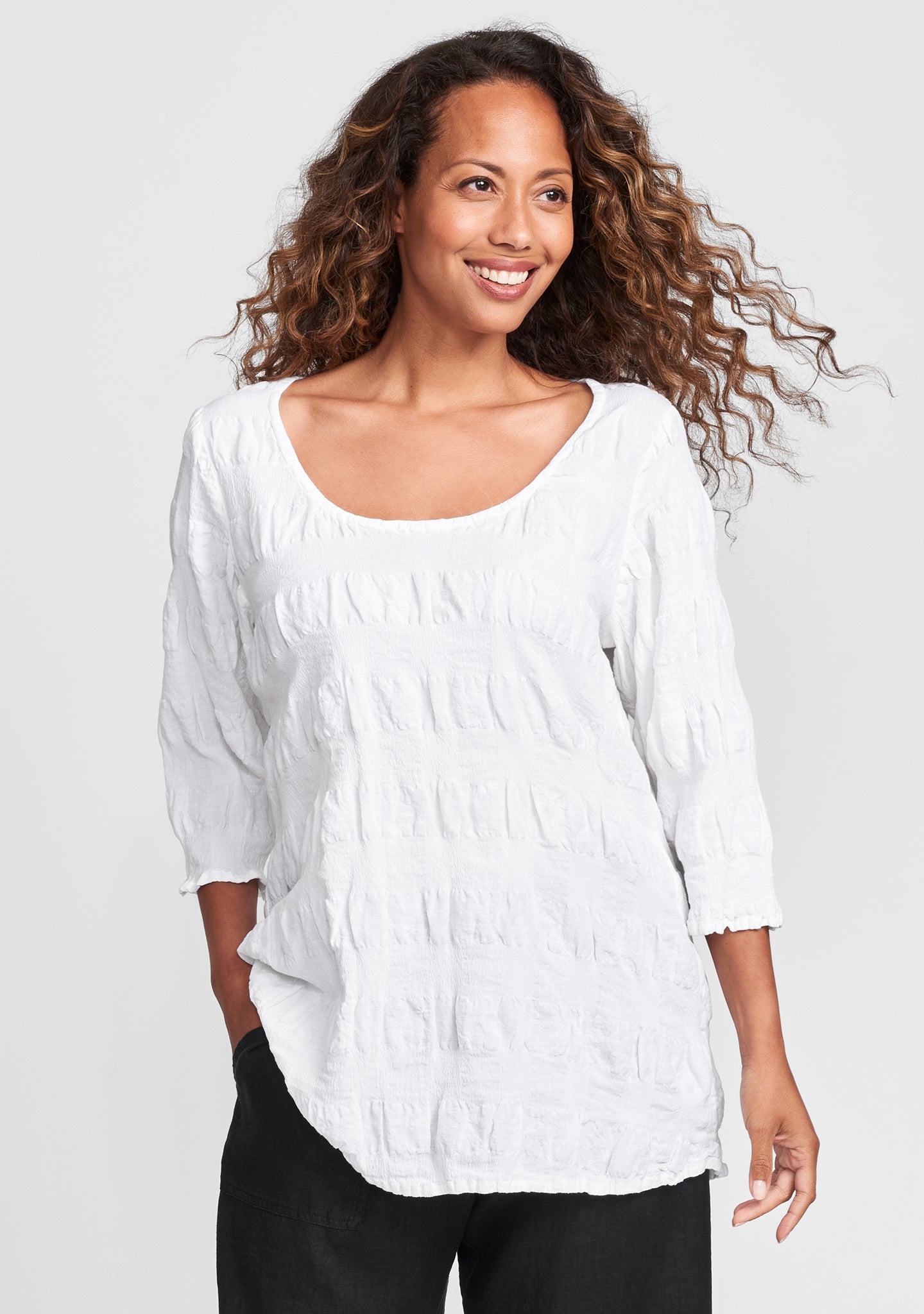 urban top linen shirt white