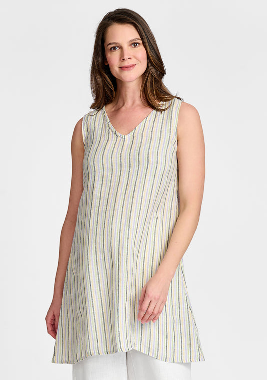 Natural Grey Linen Dress VIRGINIA. Linen Women's Clothing Vintage